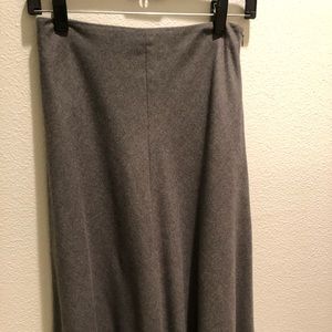 Theory wool skirt, grey, size 00, NWOT
